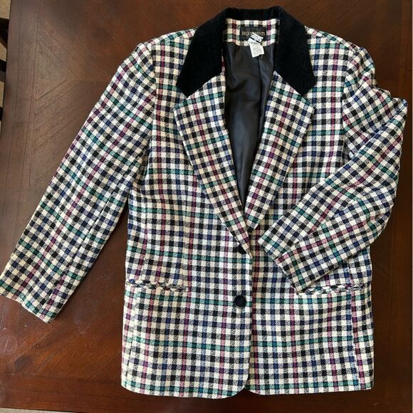 REQUIREMENTS blazer women jacket size 14 - Picture 2 of 6